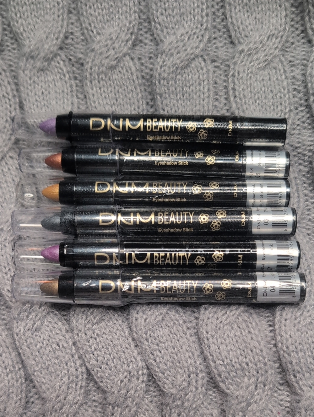 Eyeshadow Stick Set — Multi-Color Cream Shadows